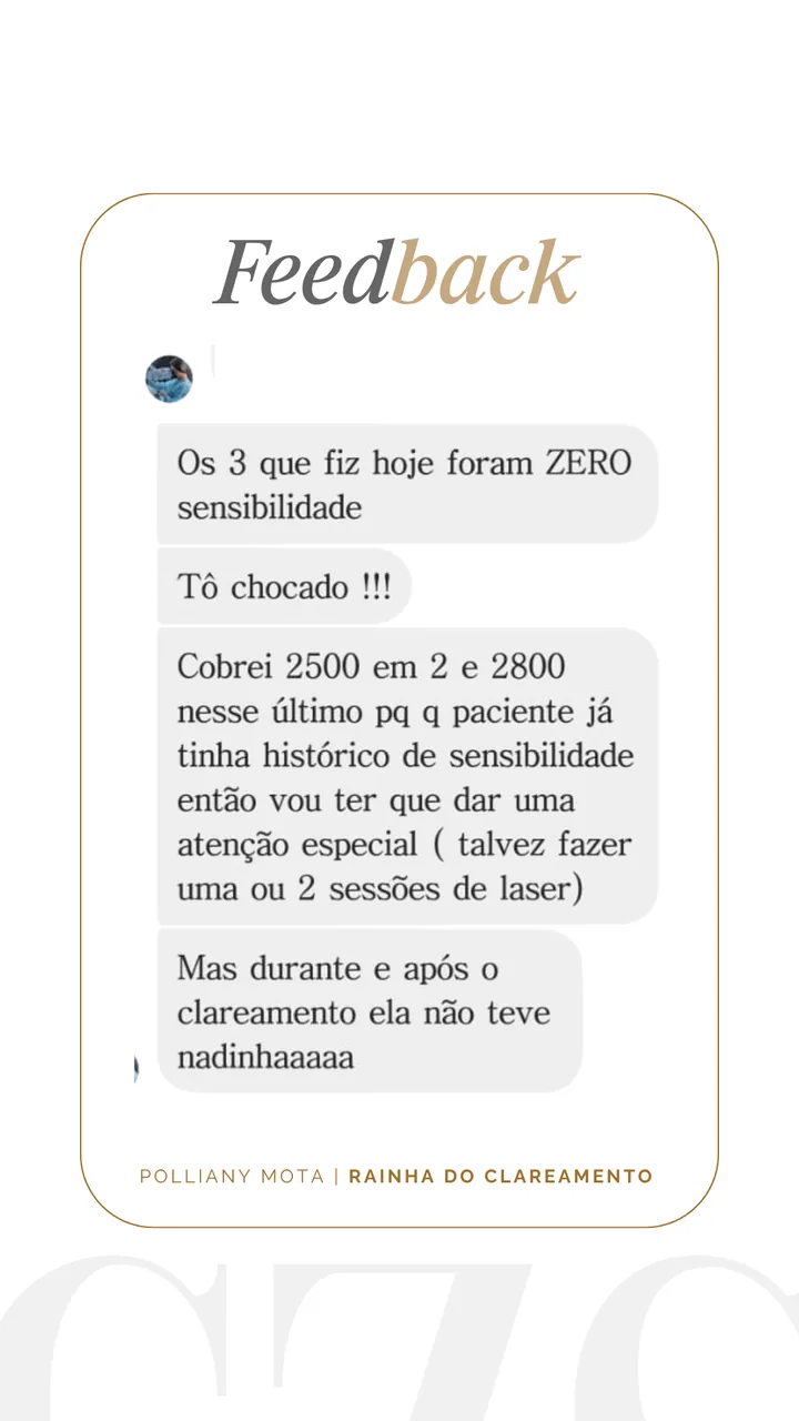 Depoimento de aluno CZS